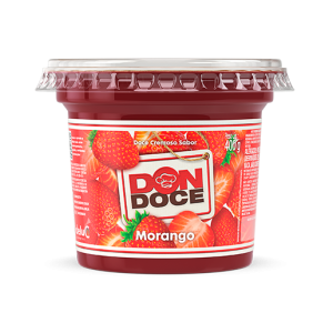 Doce cremoso sabor morango 400g Don Doce