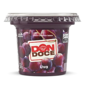 Doce cremoso sabor uva 350g Don Doce