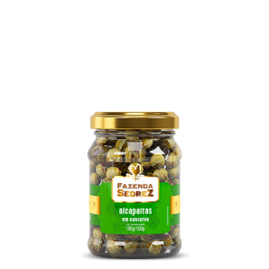 Pote Alcaparras em Conserva 180g/100g Fazenda Sedrez