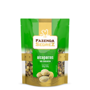 Pouch Alcaparras em Conserva 180g/100g  Fazenda Sedrez