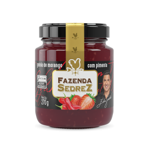 Geleia de Morango com Pimenta 270g Fazenda Sedrez