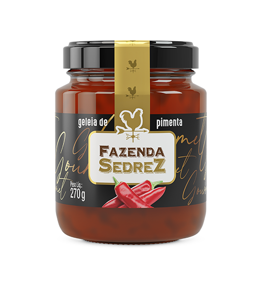 Geléia de Pêssego 270g Fazenda Sedrez – Deluc Alimentos